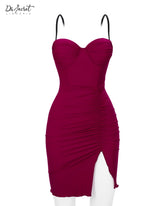Crimson Desire Bodycon Dress